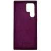 Evelatus Samsung Galaxy S22 Ultra Premium Soft Touch Silicone Case Burgundy