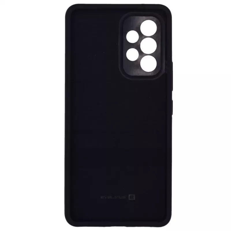 Evelatus Samsung Galaxy A73 5G Premium Soft Touch Silicone Case Black