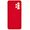 Evelatus Samsung Galaxy A73 5G Premium Soft Touch Silicone Case Chinese Red