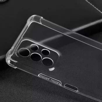 Evelatus Samsung Galaxy A13 4G LTE Military Shockproof Silicone Case TPU Transparent