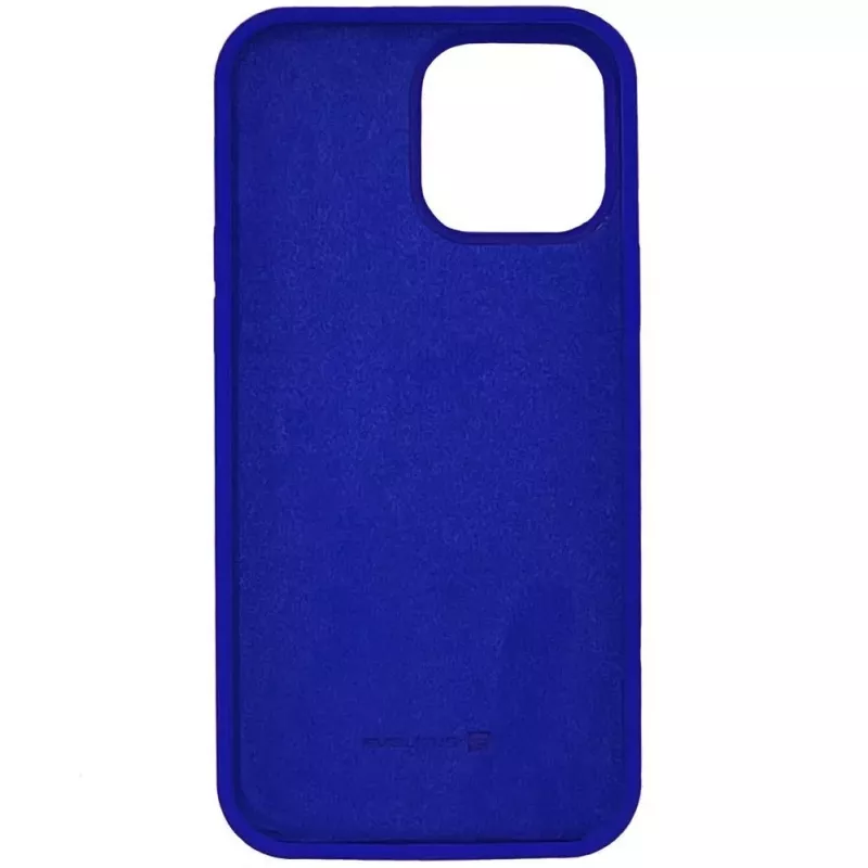 Evelatus Apple iPhone 12 Pro Max Premium Soft Touch Silicone Case Dark Blue