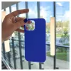 Evelatus Apple iPhone 13 Pro Max Premium Soft Touch Silicone Case Dark Blue