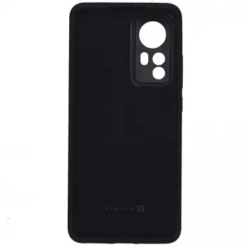 Evelatus Xiaomi 12 Pro Premium Soft Touch Silicone Case Black