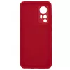 Evelatus Xiaomi 12/12X Premium Soft Touch Silicone Case Red