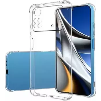 Evelatus Xiaomi Poco M4 Pro Military Shockproof Silicone Case TPU Transparent