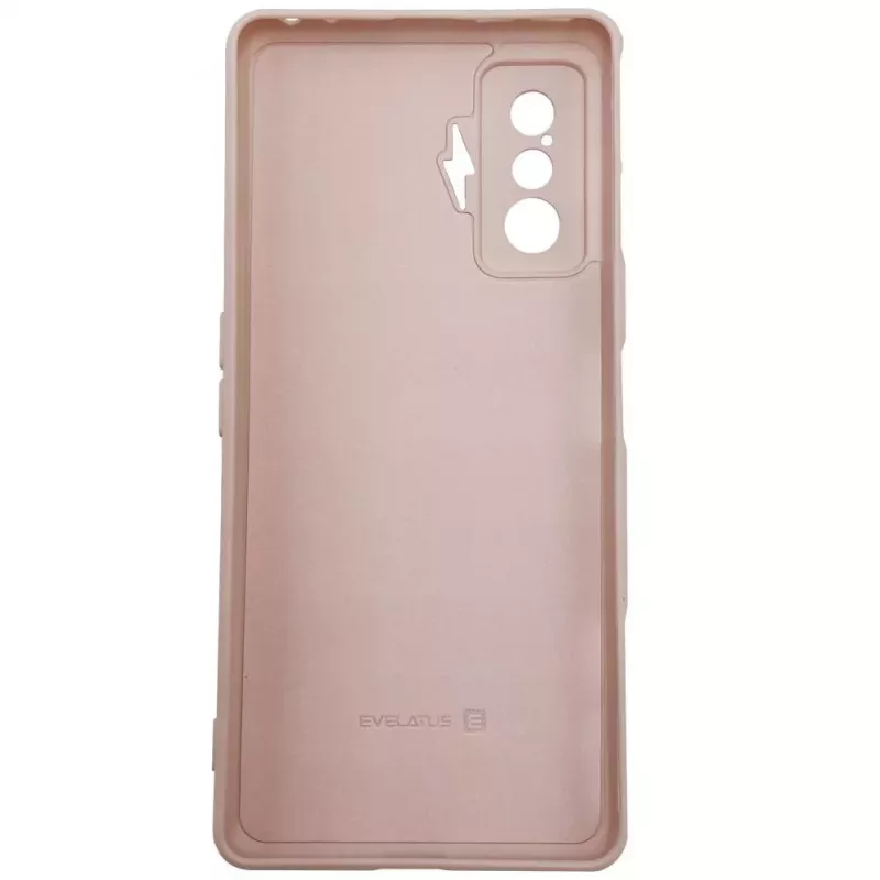 Evelatus Xiaomi Poco F4 GT Nano Silicone Case Soft Touch TPU Beige