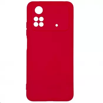 Evelatus Xiaomi Poco M4 Pro Nano Silicone Case Soft Touch TPU Red