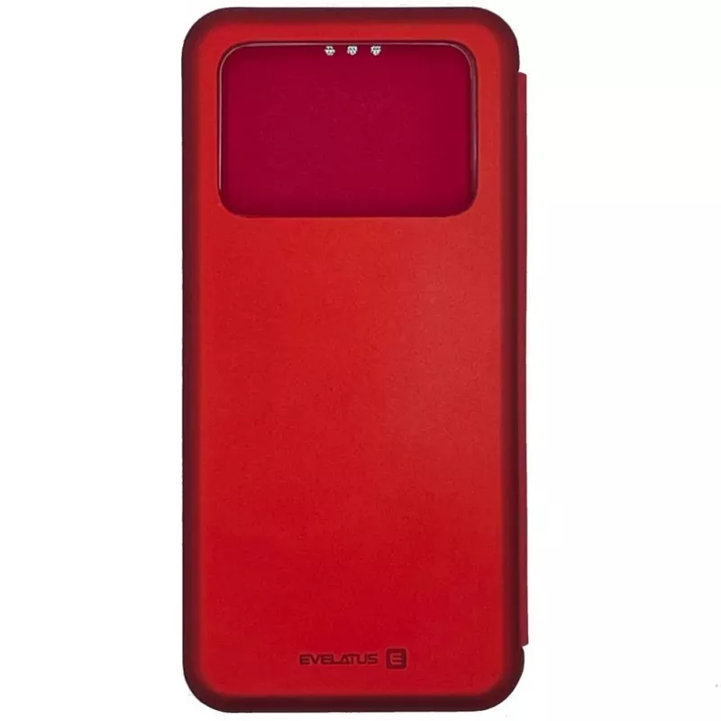 Evelatus Xiaomi Poco X4 Pro 5G Book Case Red