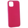 Evelatus Apple iPhone 14 6.1 Premium Soft Touch Silicone Case Rosy Red