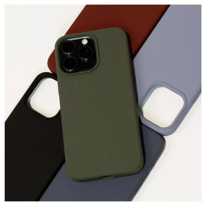 Evelatus Apple iPhone 14 Plus 6.7 Premium Soft Touch Silicone Case Midnight Blue