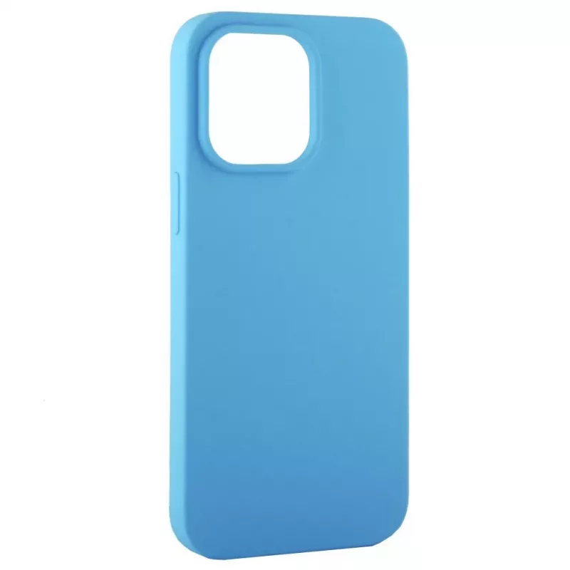 Evelatus Apple iPhone 14 Plus 6.7 Premium Soft Touch Silicone Case Sky Blue