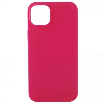 Evelatus Apple iPhone 14 Plus 6.7 Premium Soft Touch Silicone Case Rosy Red