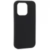 EVELATUS Premium Soft Touch Silicone Case do Apple iPhone 14 Pro Max 6.7 - Czarny