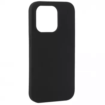 EVELATUS Premium Soft Touch Silicone Case do Apple iPhone 14 Pro Max 6.7 - Czarny