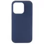 Evelatus Apple iPhone 14 Pro Max 6.7 Premium Soft Touch Silicone Case Deep Navy
