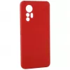 Evelatus Xiaomi 12 Lite Premium Soft Touch Silicone Case Red