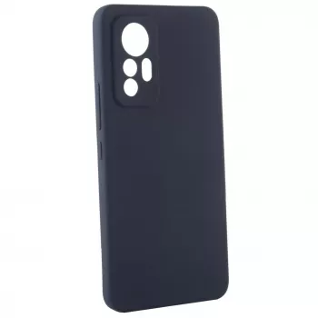 Evelatus Xiaomi 12 Lite Premium Soft Touch Silicone Case Midnight Blue
