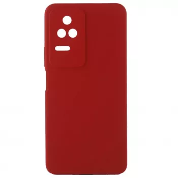 Evelatus Xiaomi POCO F4 Premium Soft Touch Silicone Case Red