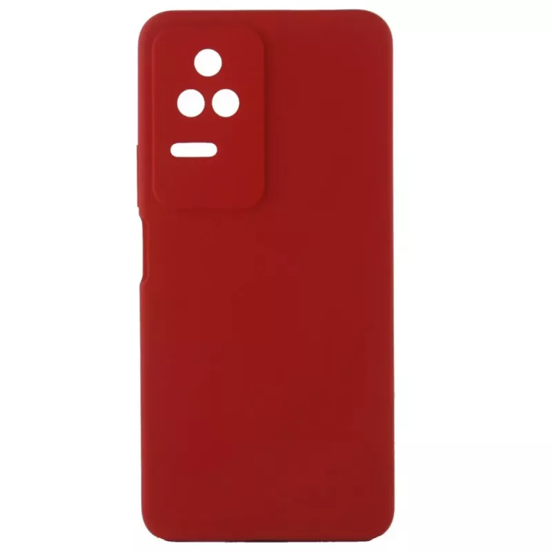 Evelatus Xiaomi POCO F4 Premium Soft Touch Silicone Case Red