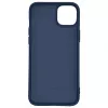 Evelatus Apple iPhone 14 6.1 cala Nano Silikonowe Etui Soft Touch TPU Niebieski