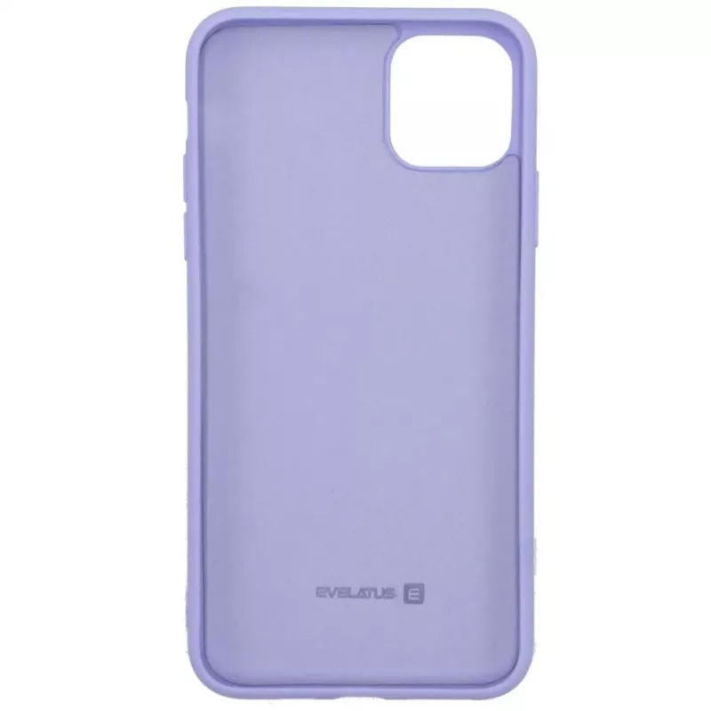 Evelatus Apple iPhone 14 6.1 Nano Silicone Case Soft Touch TPU Purple