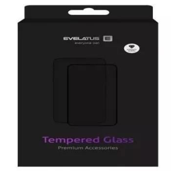 Evelatus Apple iPhone 17e | 14 | 13 | 13 Pro | 16e Corning Gorilla Glass Anti-Static 3D Full Cover 10X Stronger