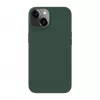 Evelatus Apple iPhone 14 Genuine Leather Case with MagSafe Dark Green