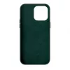 Evelatus Apple iPhone 14 Genuine Leather Case with MagSafe Dark Green