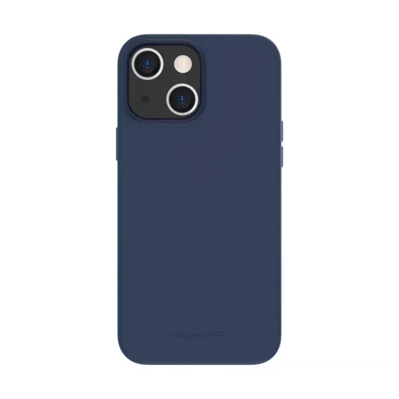 Evelatus Apple iPhone 14 Plus Genuine Leather Case with MagSafe Blue