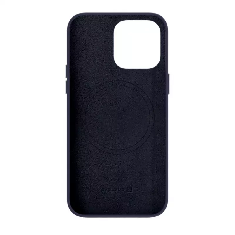 Evelatus Apple iPhone 14 Pro Max Genuine Leather Case with MagSafe Blue