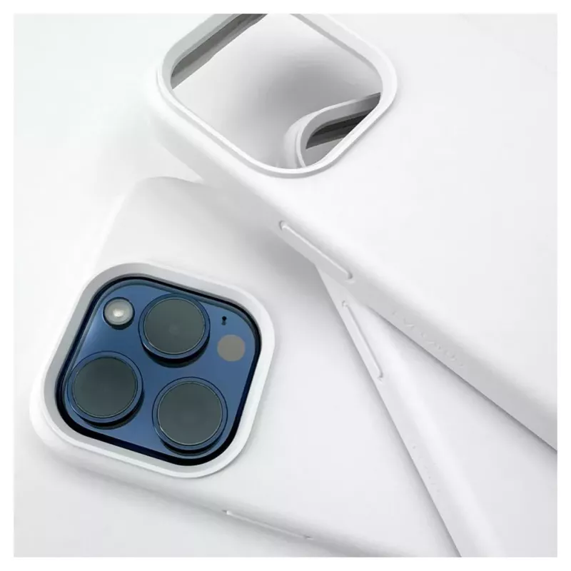 Evelatus Apple iPhone 14 Pro Premium Soft Touch Silicone Case White