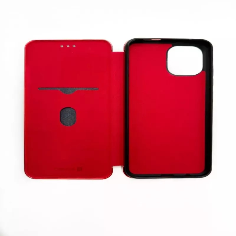 Evelatus Etui Książkowe do Xiaomi Redmi A1 / A2, Czerwone
