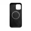 Evelatus Apple iPhone 12 Pro Premium Magsafe Soft Touch Silicone Case Black