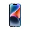 Evelatus Apple iPhone 14 Wielokolorowe Silikonowe Etui Niebieskie