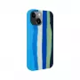 Evelatus Apple iPhone 14 Wielokolorowe Silikonowe Etui Niebieskie