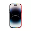 Evelatus Apple iPhone 14 Pro Silicone Case Multi-Colored Rainbow