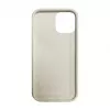 iLike Apple iPhone 12 Pro Max Silicone Case Eco Print Design White