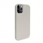 iLike Apple iPhone 12 Pro Max Silicone Case Eco Print Design White