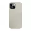 iLike Apple iPhone 13 Silikonowe Plastikowe Etui Eco Print Design Biały