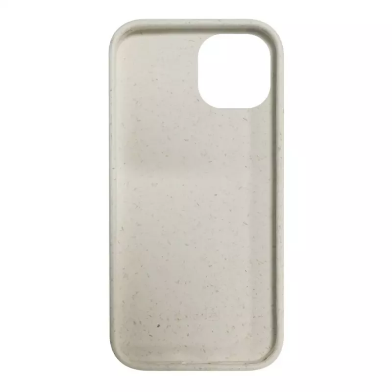 iLike Apple iPhone 13 Silikonowe Plastikowe Etui Eco Print Design Biały