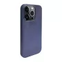 iLike Apple iPhone 13 Pro Max Silikonowo-Plastikowe Etui Eco Print Design Niebieski