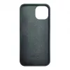iLike Apple iPhone 14 Silikonowo-Plastikowe Etui Eco Print Design Czarny