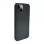 iLike Apple iPhone 14 Silikonowo-Plastikowe Etui Eco Print Design Czarny