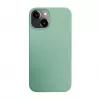 iLike Apple iPhone 14 Silikonowo-Plastikowe Etui Eco Print Design Flower Green