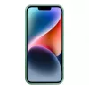 iLike Apple iPhone 14 Silikonowo-Plastikowe Etui Eco Print Design Flower Green
