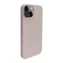 iLike Apple iPhone 14 Silikonowe Plastikowe Etui Eco Print Design Beżowy