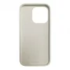 iLike Apple iPhone 14 Pro Max Silikonowe Plastikowe Etui Eco Print Design Biały