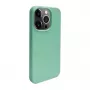 iLike Apple iPhone 14 Pro Max Silikonowo-Plastikowe Etui Eco Print Design Flower Green