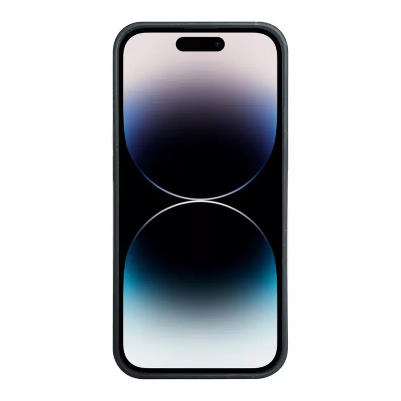 ILIKE Apple iPhone 14 Pro Silikonowo-Plastikowe Etui Eco Print Design Czarny