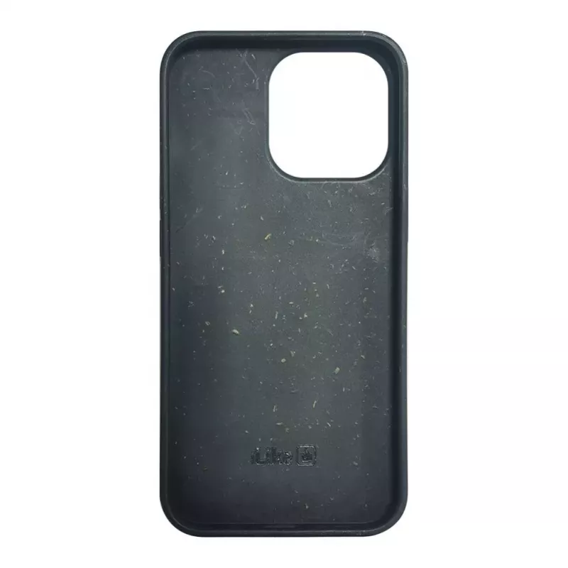 ILIKE Apple iPhone 14 Pro Silikonowo-Plastikowe Etui Eco Print Design Czarny